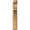 Ekena Millwork Merced Craftsman Rough Sawn Outlooker, Western Red Cedar, 6"W x 26"D x 38"H OUT06X26X38MRC04RWR - alternate 3